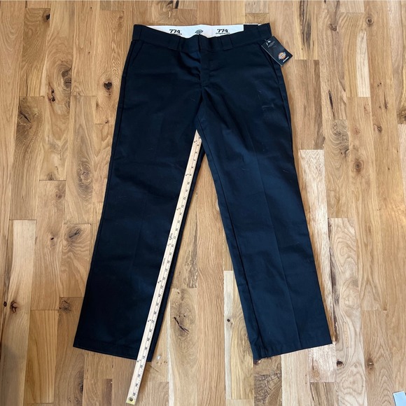 NWT Women's 774 Dickies Work Pant Low Rise Straight Leg SZ 12R - Picture 4 of 7